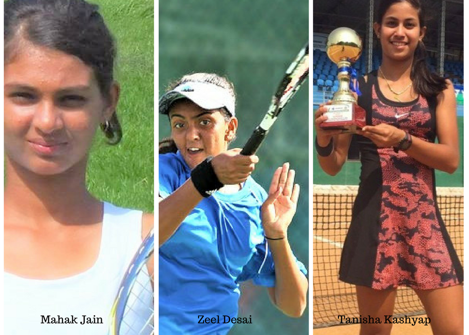 National Tennis Championship – Mahak Jain, Zeel Desai and Tanisha Kashyap are the stars.