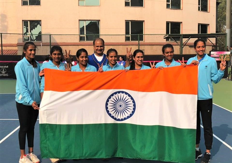 India at the Fed Cup 2018