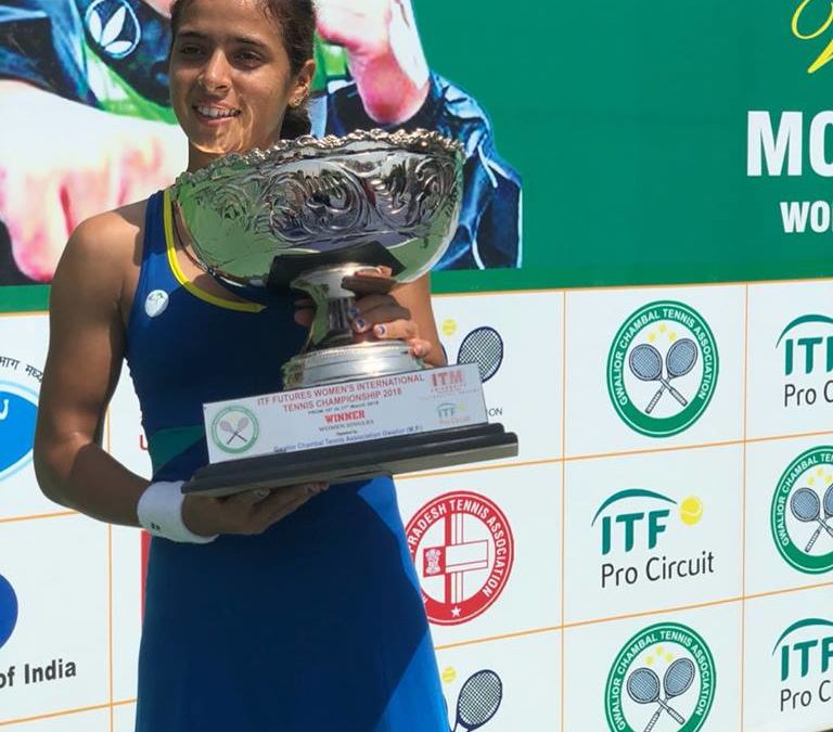 Ankita Raina – Reigns Supreme in the $25000 ITF Gwalior